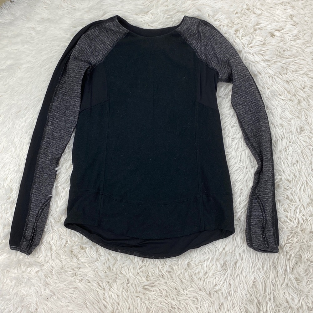 Lululemon Run: Bold In The Cold Long Sleeve Black